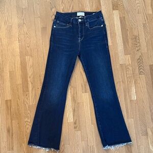 FRAME Le Crop mini boot Jeans size 26